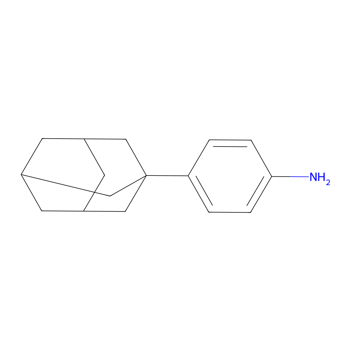 4-(Adamantan-1-yl)aniline molecular structure, CAS 1459-48-9