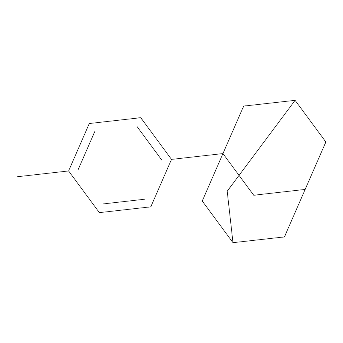 p-(1-Adamantyl)toluene molecular structure, CAS 1459-55-8