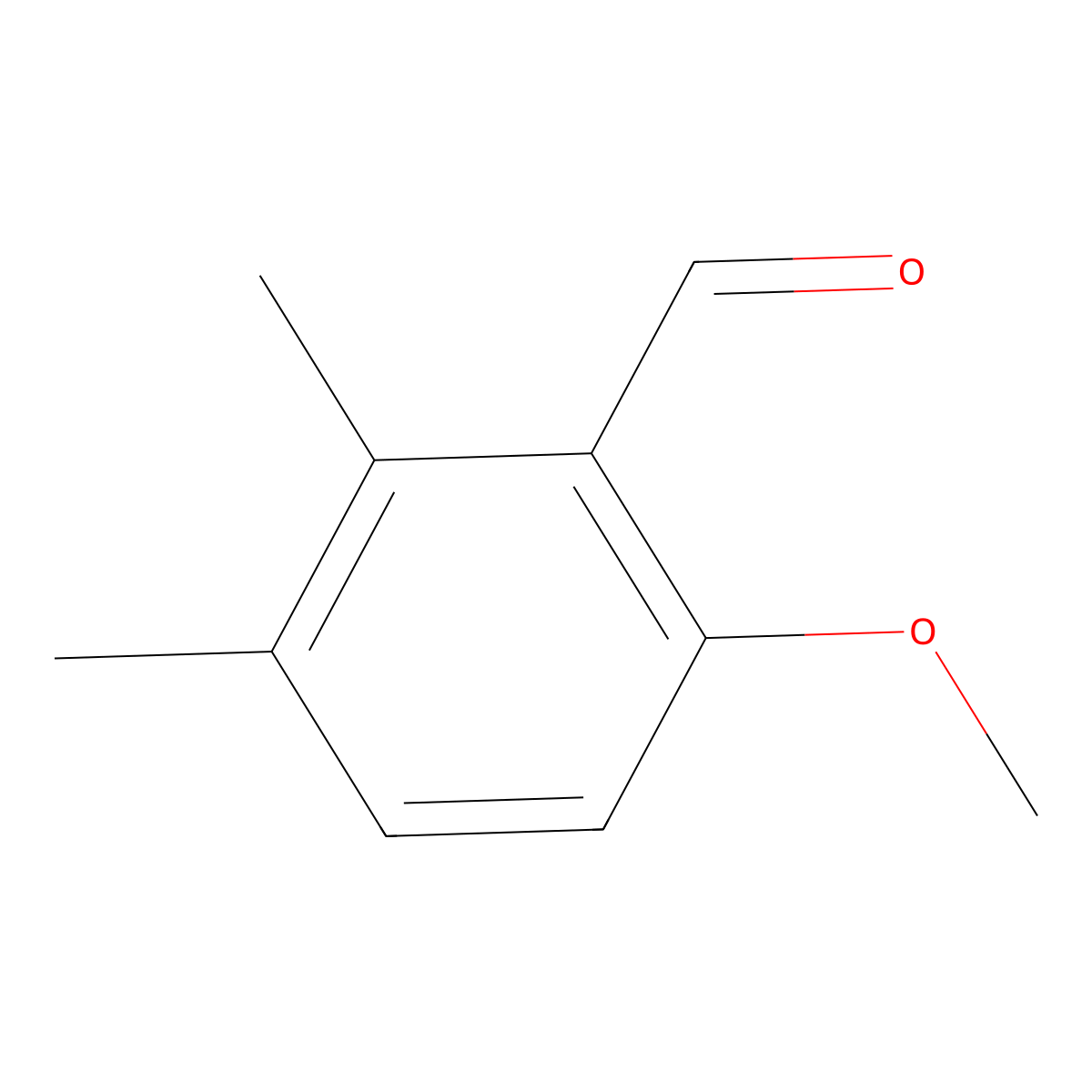 2,3-Dimethyl-6-methoxybenzaldehyde molecular structure, CAS 145901-77-5