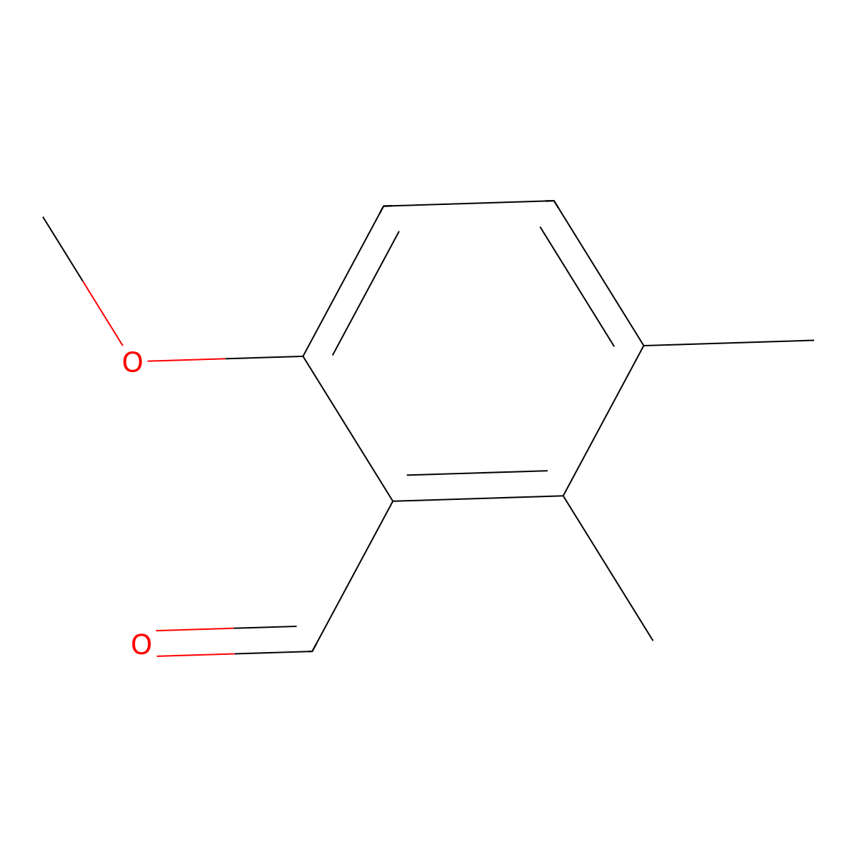 2,3-Dimethyl-6-methoxybenzaldehyde molecular structure, CAS 145901-77-5