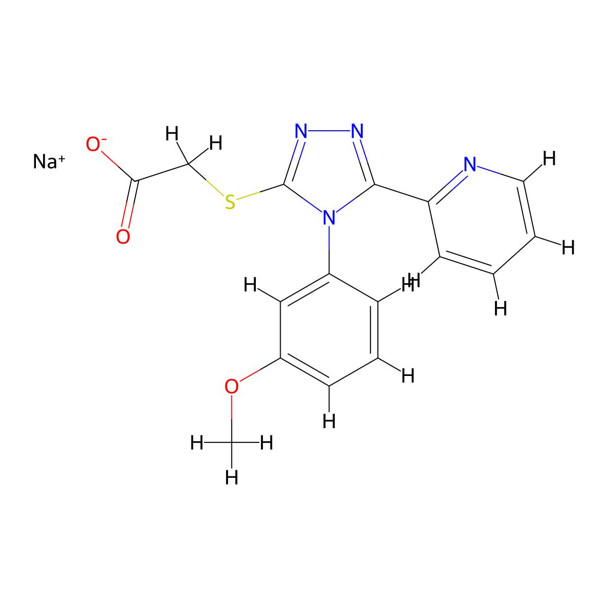GJ103 sodium salt molecular structure, CAS 1459687-96-7