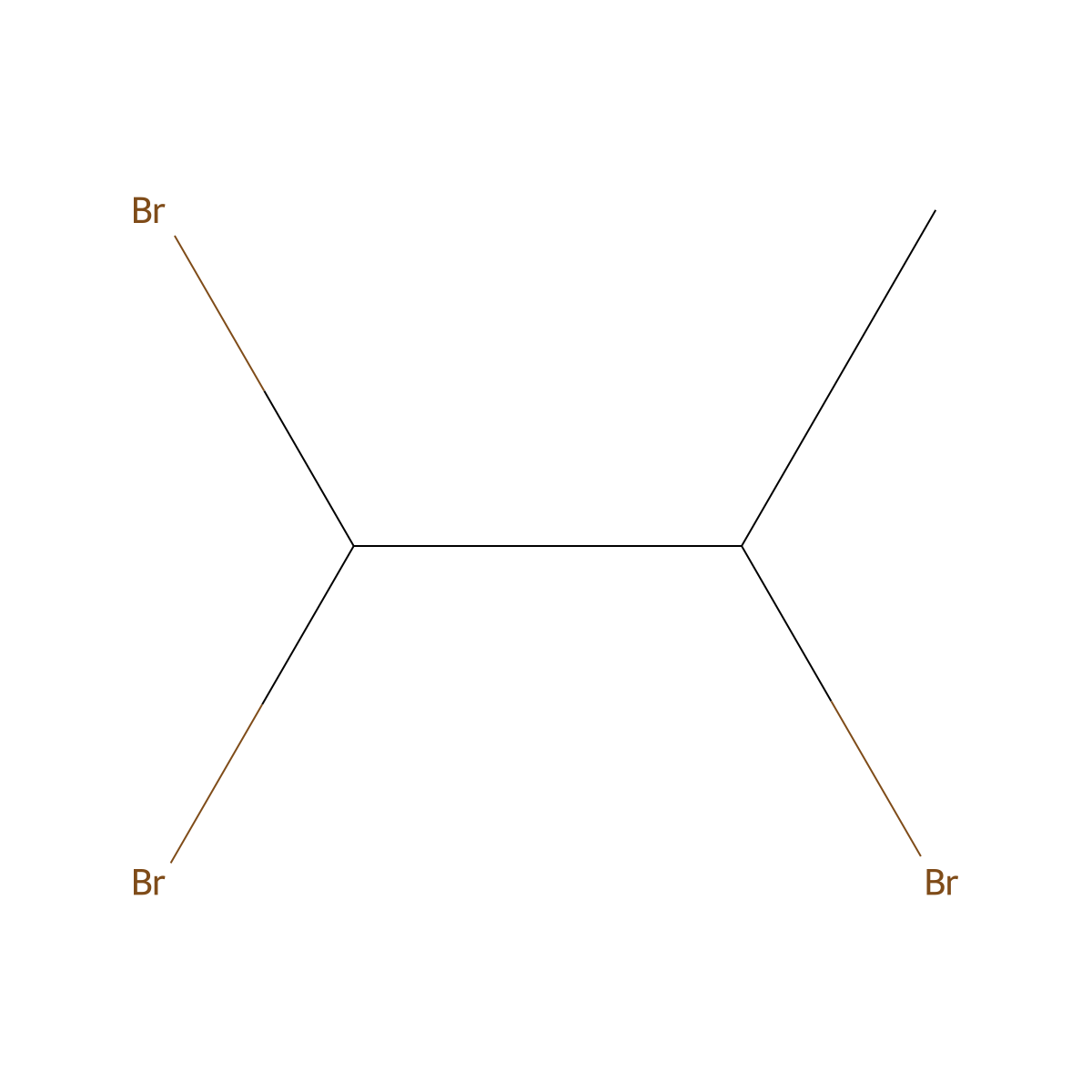 1,1,2-Tribromopropane molecular structure, CAS 14602-62-1