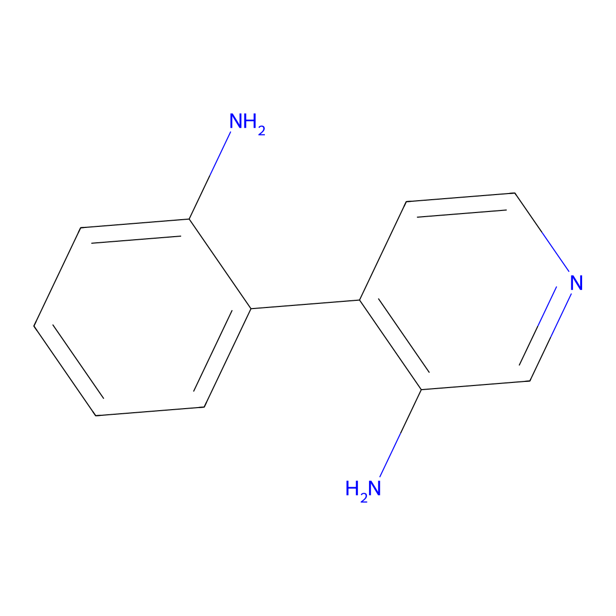 4-(2-Aminophenyl)-3-pyridinamine molecular structure, CAS 146141-02-8