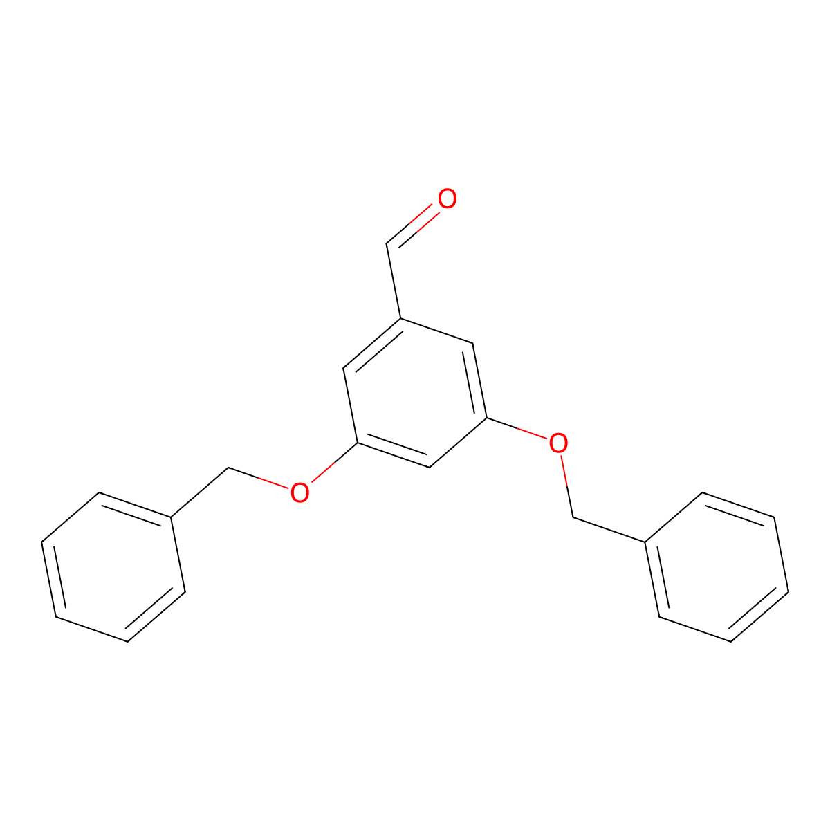 3,5-Dibenzyloxybenzaldehyde molecular structure, CAS 14615-72-6
