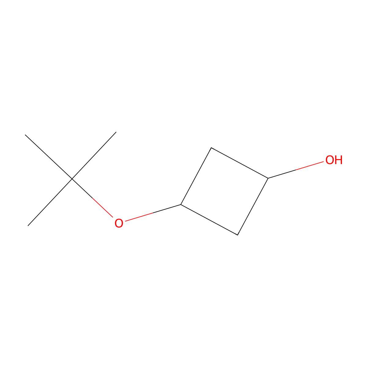 3-(Tert-butoxy)cyclobutan-1-ol molecular structure, CAS 1461709-01-2