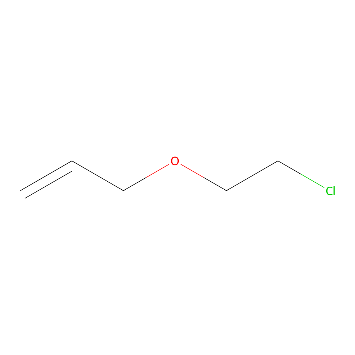 3-(2-Chloroethoxy)prop-1-ene molecular structure, CAS 1462-39-1