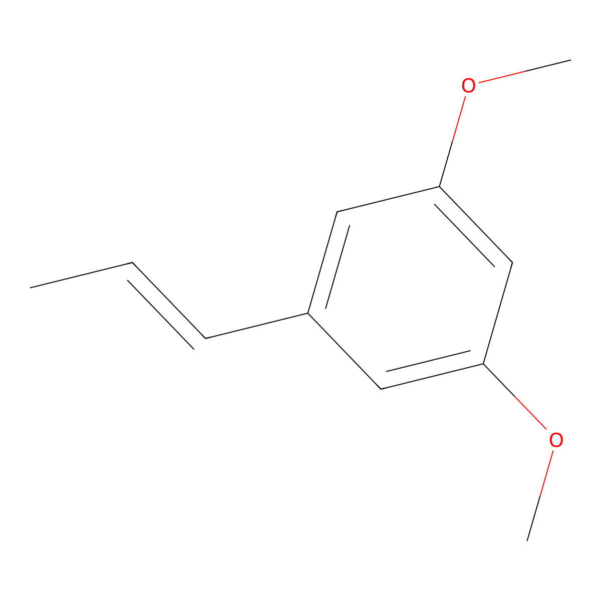 (E)-1,3-Dimethoxy-5-(prop-1-en-1-yl)benzene molecular structure, CAS 146205-98-3