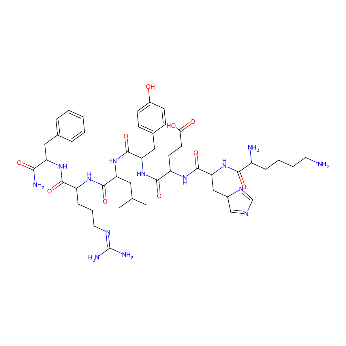 AF2 neuropeptide molecular structure, CAS 146269-94-5