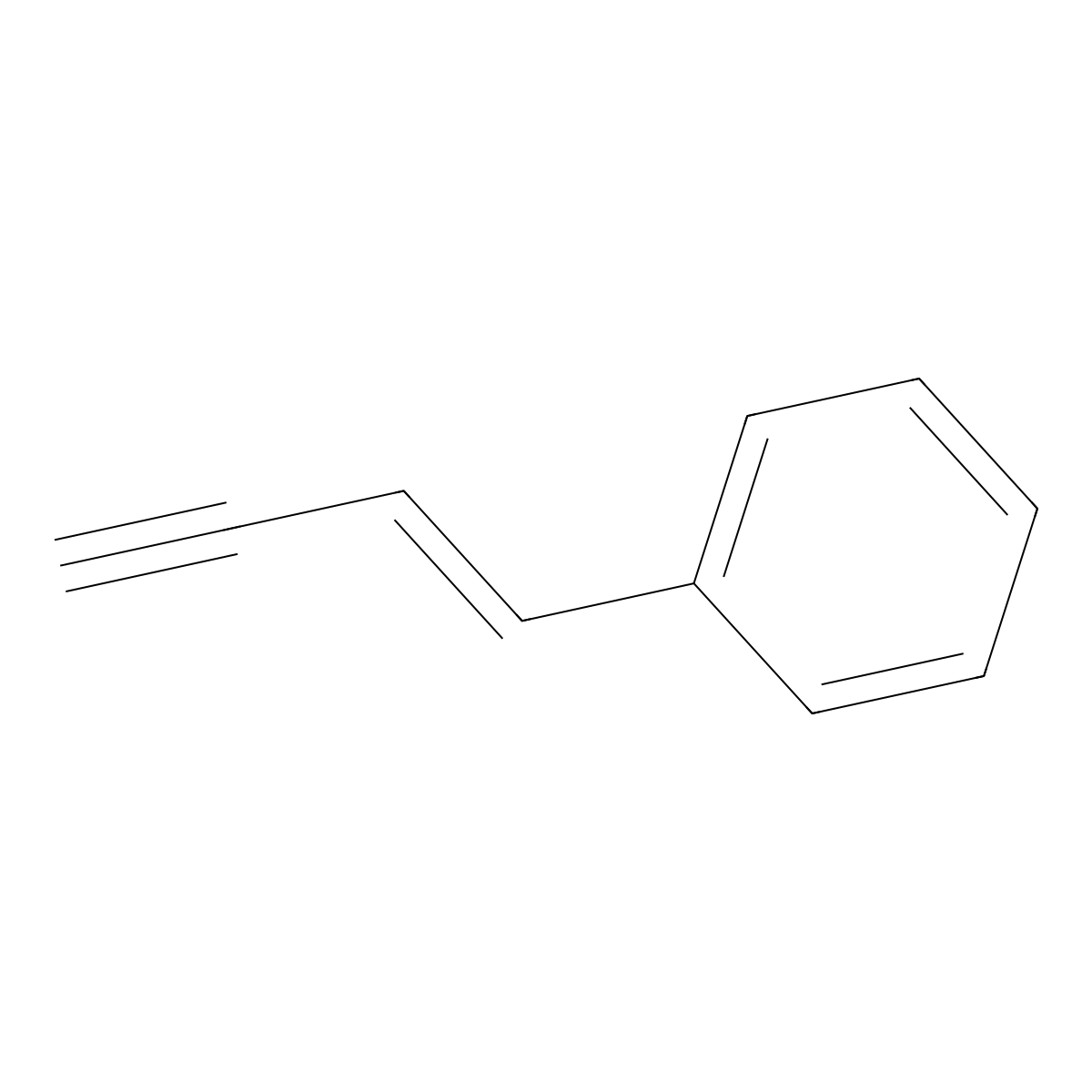 But-1-en-3-ynyl-benzene molecular structure, CAS 146276-26-8