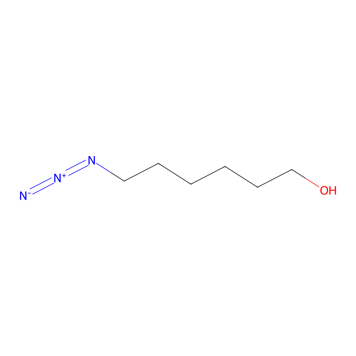 6-Azidohexan-1-ol molecular structure, CAS 146292-90-2