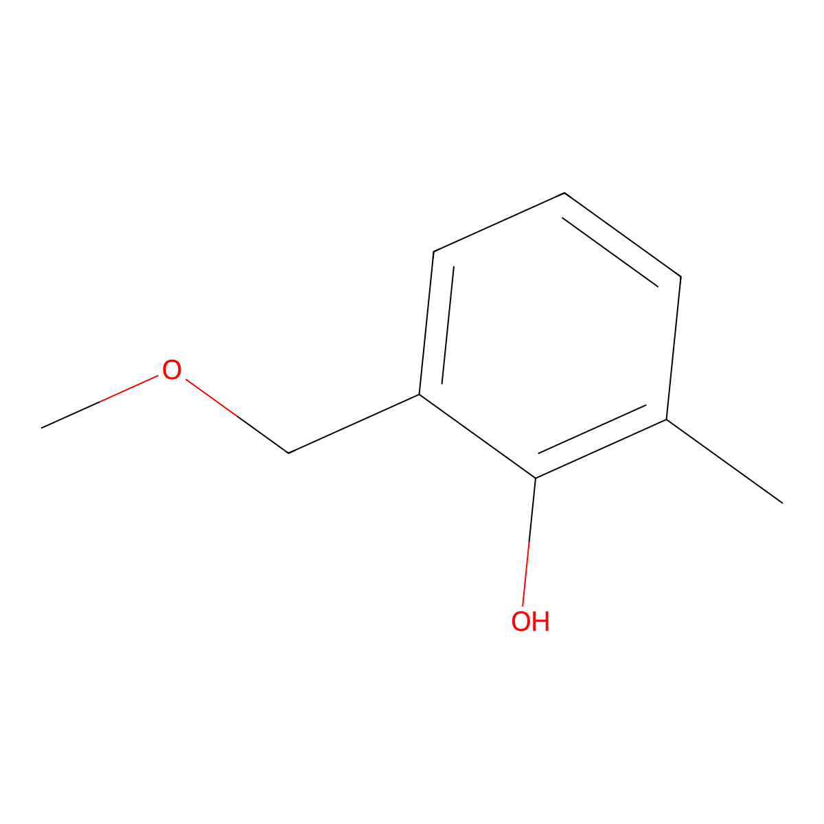 2-(Methoxymethyl)-6-methylphenol molecular structure, CAS 14630-45-6