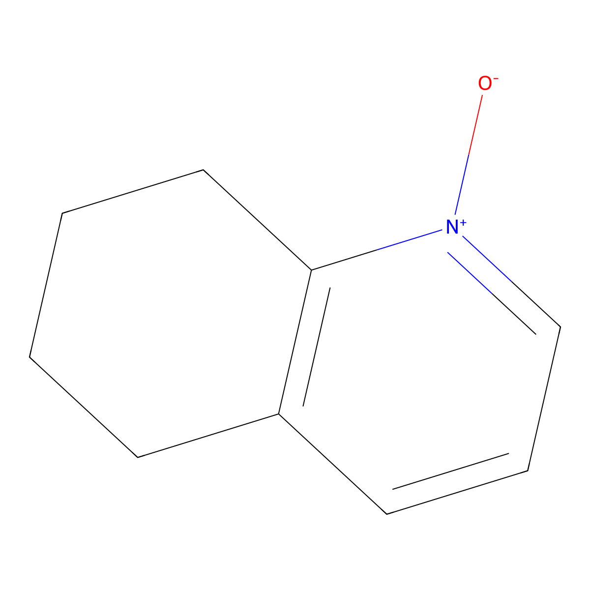 5,6,7,8-Tetrahydro-1-quinoliniumolate molecular structure, CAS 14631-48-2