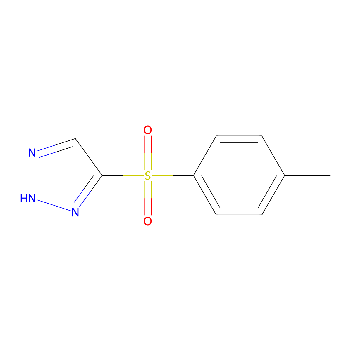 4-[(4-Methylphenyl)sulfonyl]-2h-1,2,3-triazole molecular structure, CAS 14631-74-4