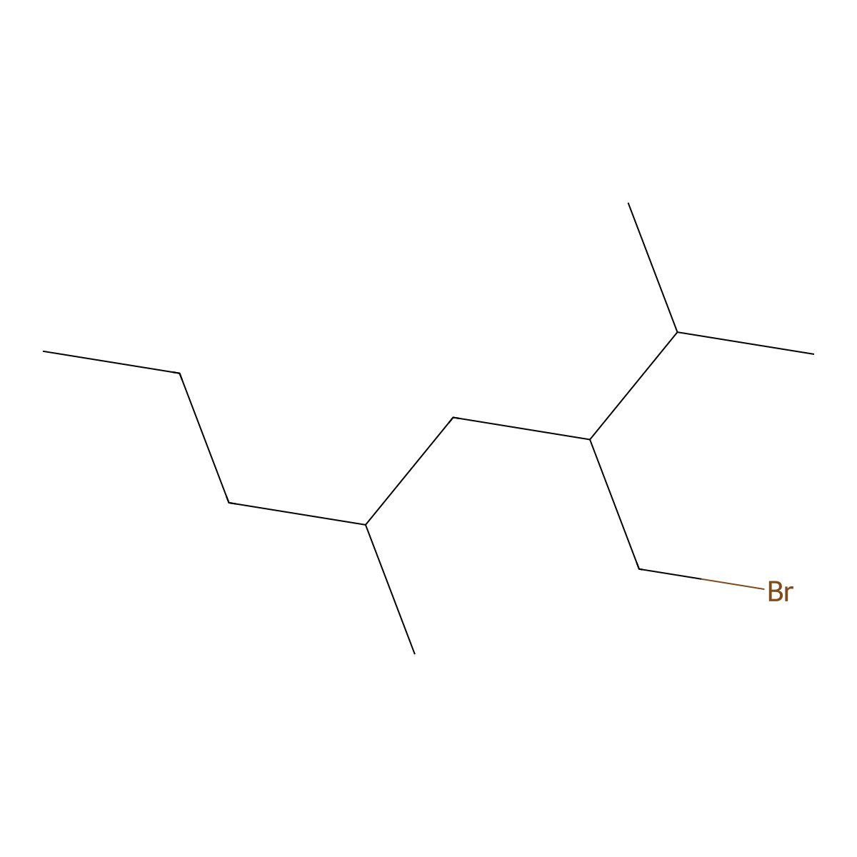 3-(Bromomethyl)-2,5-dimethyloctane molecular structure, CAS 1463466-53-6