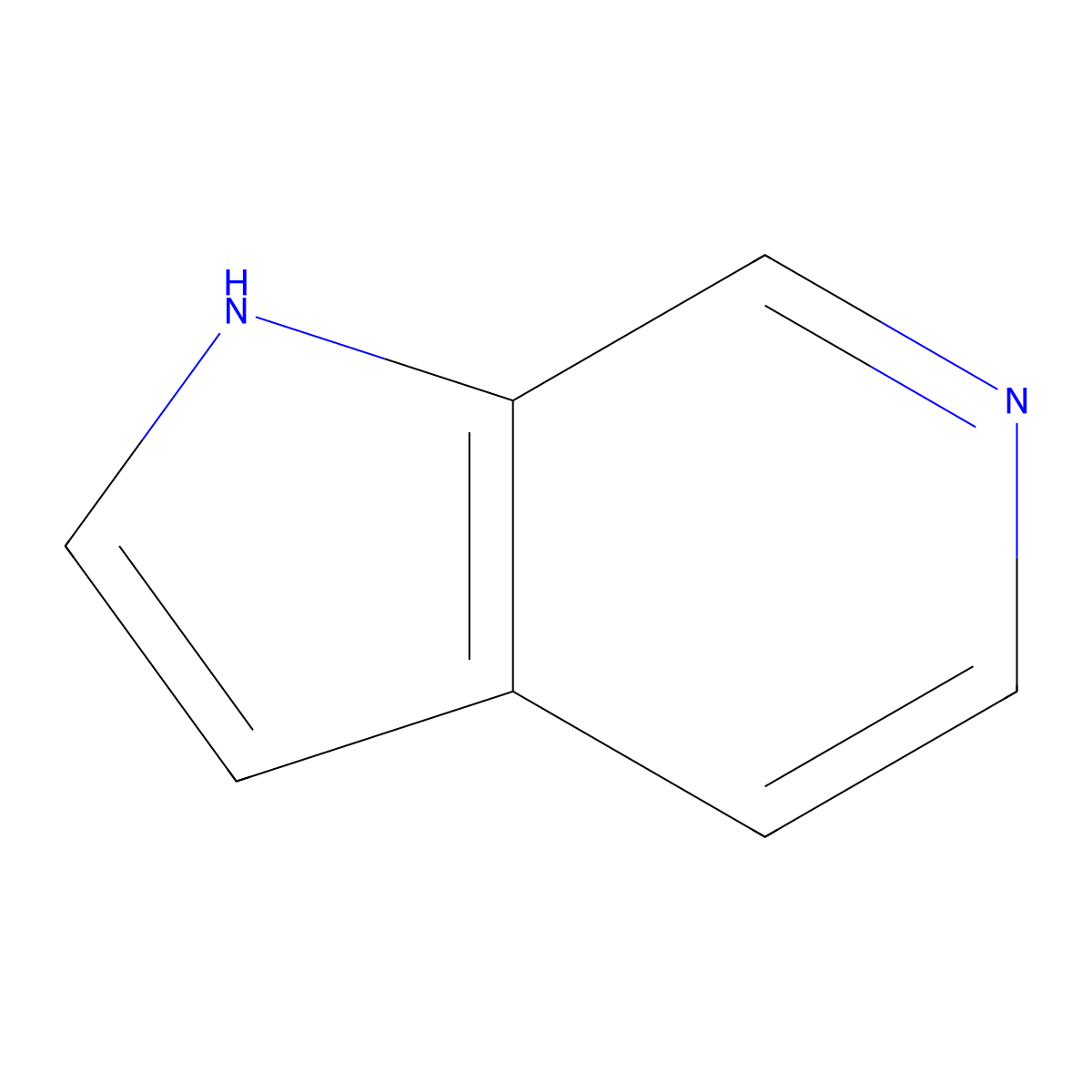 6-Azaindole molecular structure, CAS 1464-11-5