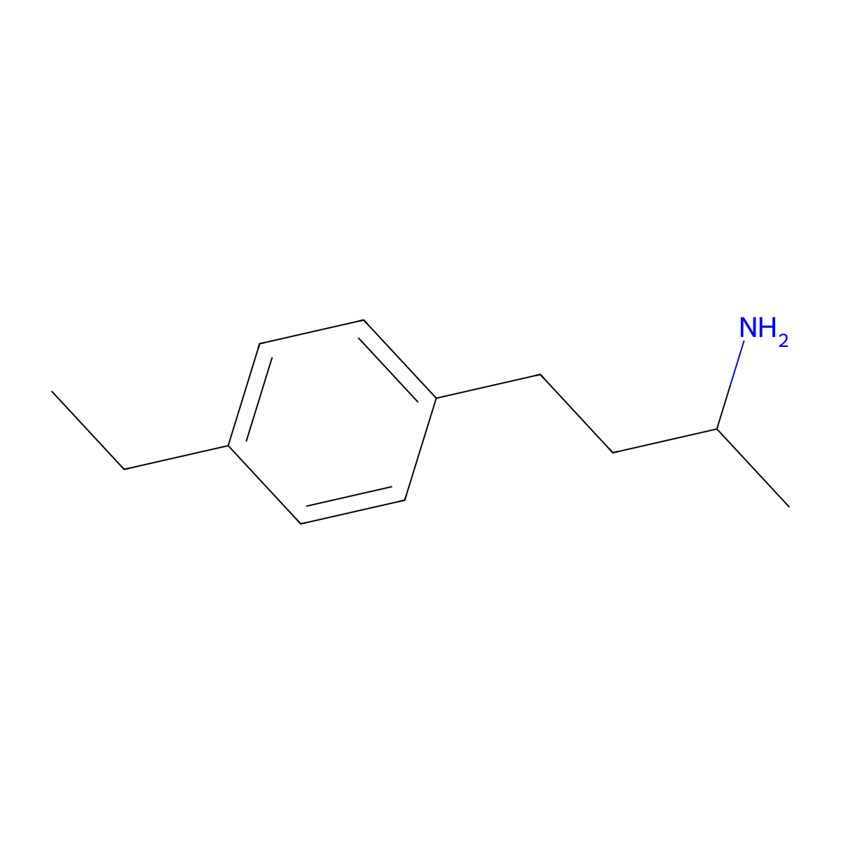 4-(4-Ethylphenyl)butan-2-amine molecular structure, CAS 146440-76-8