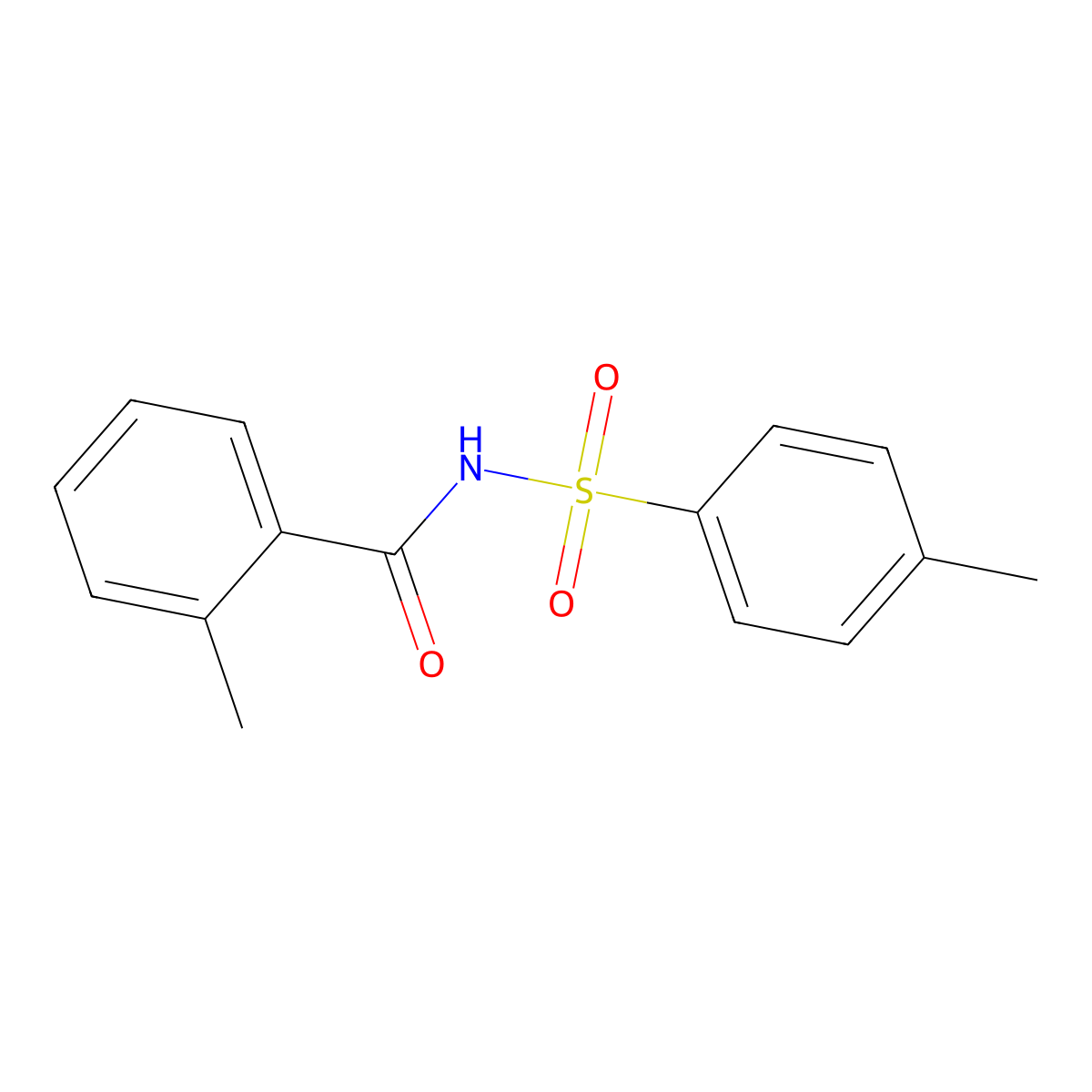 2-Methyl-N-tosylbenzamide molecular structure, CAS 146448-53-5