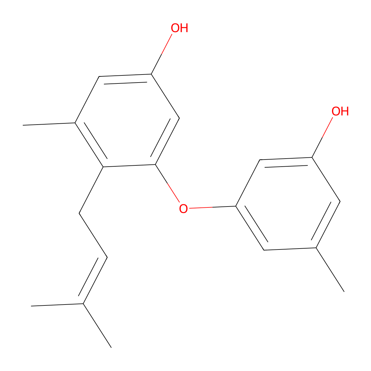 Diorcinol D molecular structure, CAS 1464778-45-7
