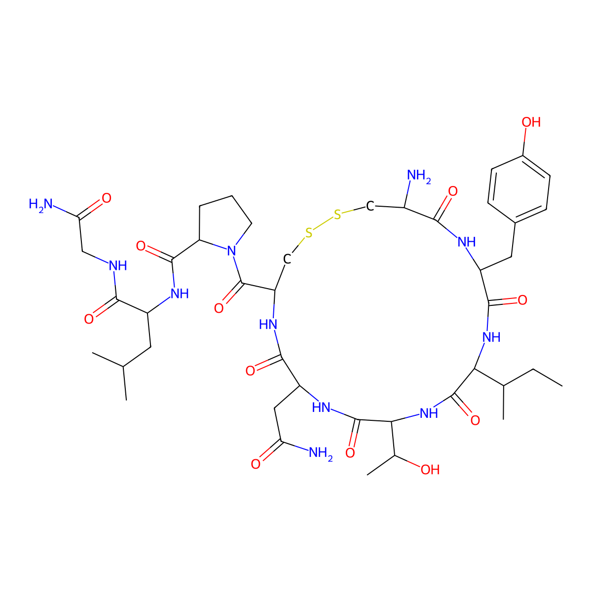 Follicle Stimulating Hormone molecular structure, CAS 146479-72-3