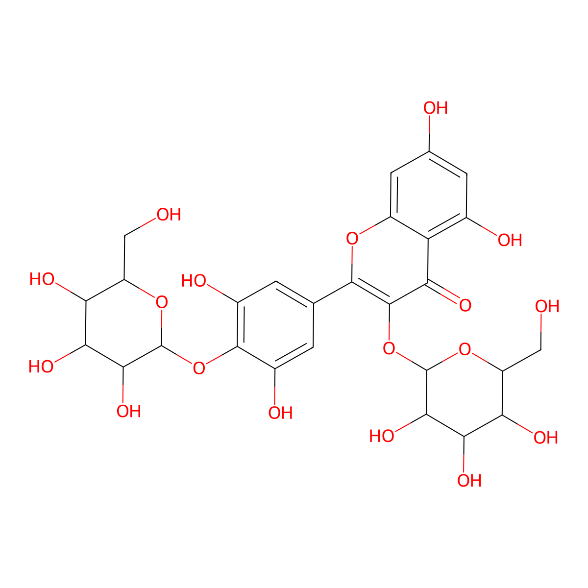 Complanatoside A molecular structure, CAS 146501-37-3