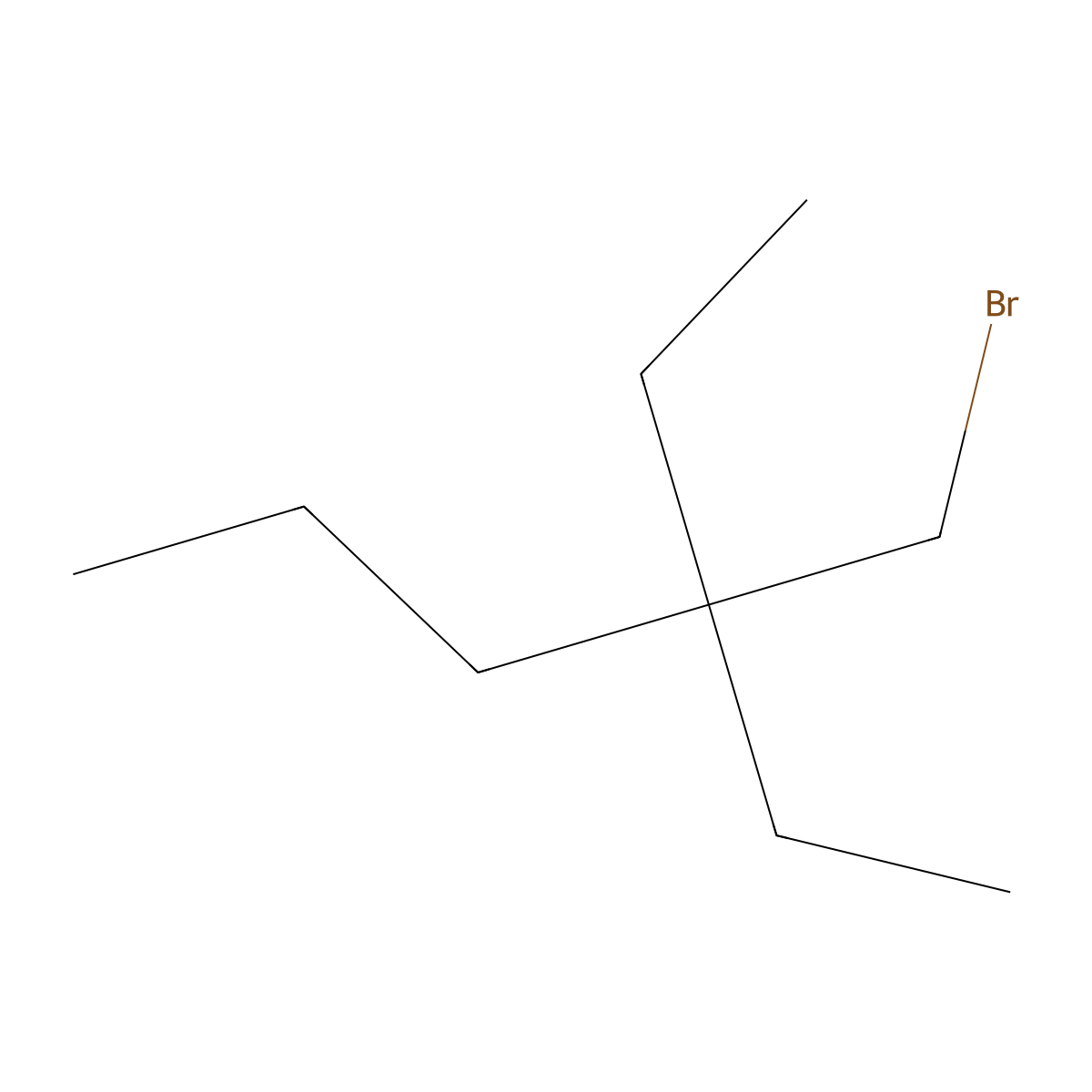 3-(Bromomethyl)-3-ethylhexane molecular structure, CAS 1465073-72-6