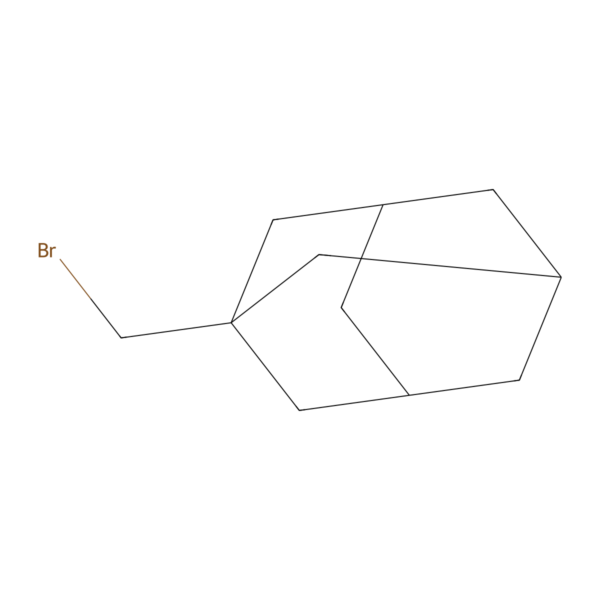 1-(Bromomethyl)adamantane molecular structure, CAS 14651-42-4