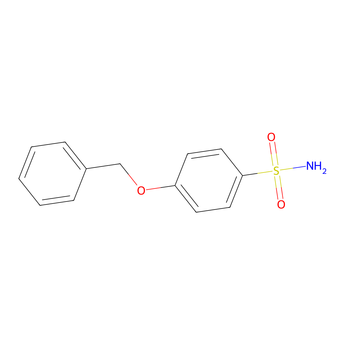 4-(Benzyloxy)benzene-1-sulfonamide molecular structure, CAS 146533-50-8