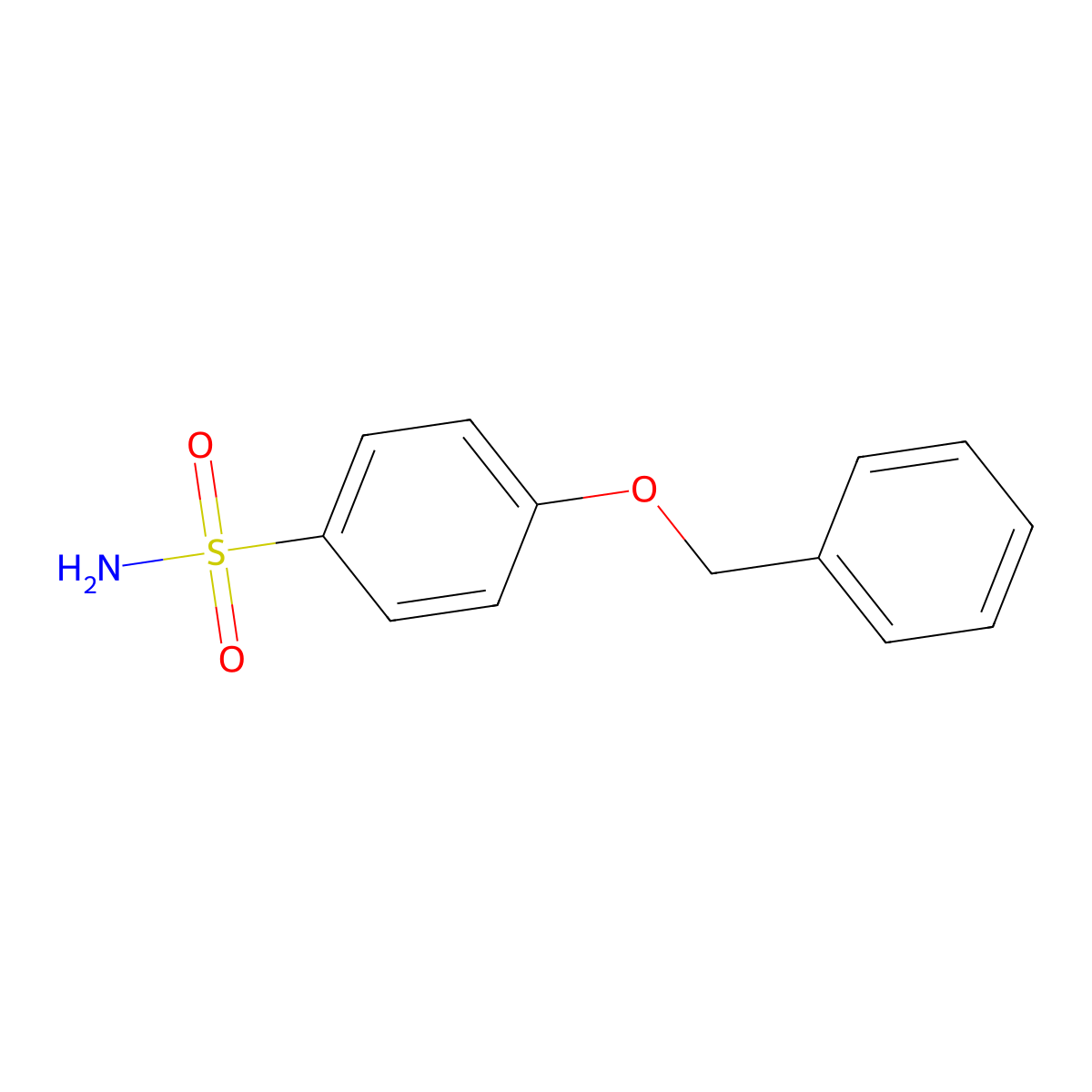 4-(Benzyloxy)benzene-1-sulfonamide molecular structure, CAS 146533-50-8