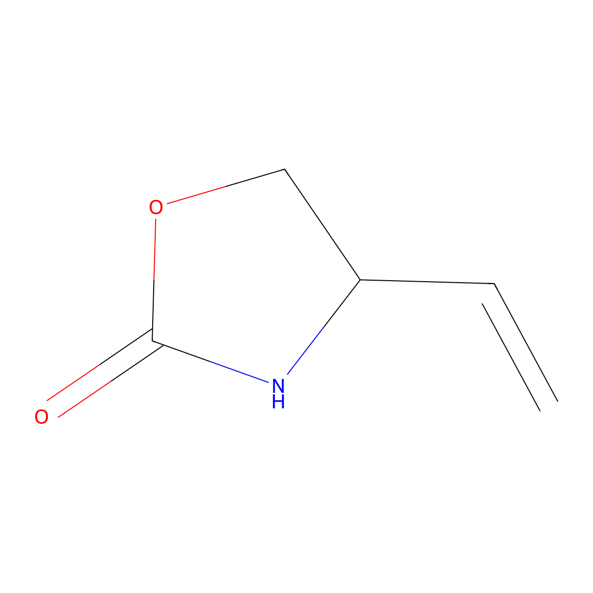 (S)-4-Vinyloxazolidin-2-one molecular structure, CAS 146565-74-4