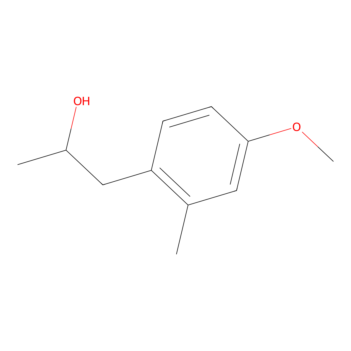 1-(4-Methoxy-2-methylphenyl)-2-propanol molecular structure, CAS 1465910-20-6