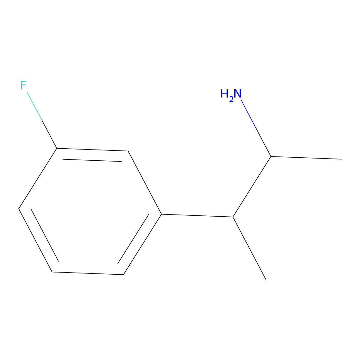 3-(3-Fluorophenyl)butan-2-amine molecular structure, CAS 1466134-84-8