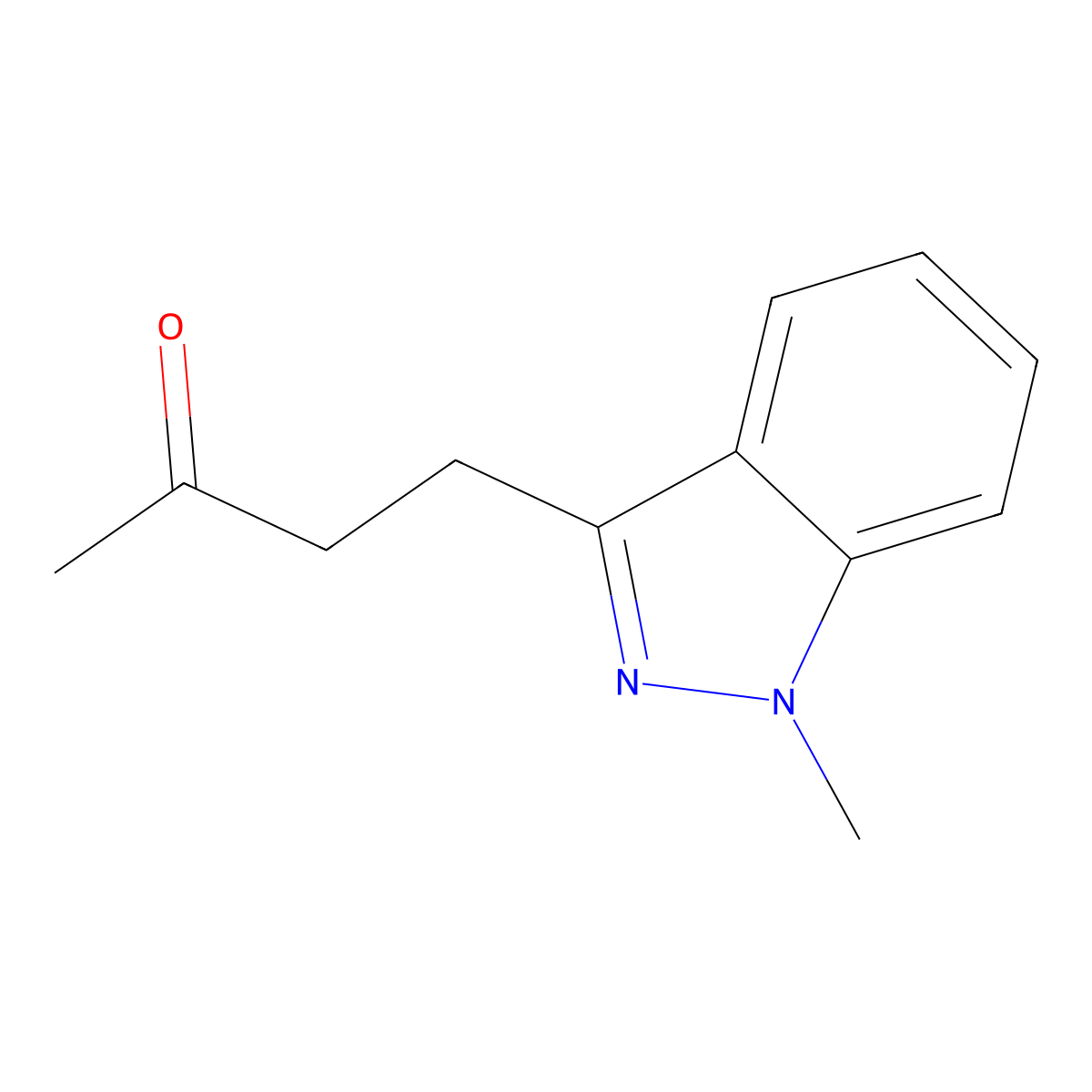 4-(1-Methyl-1h-indazol-3-yl)butan-2-one molecular structure, CAS 1466248-66-7