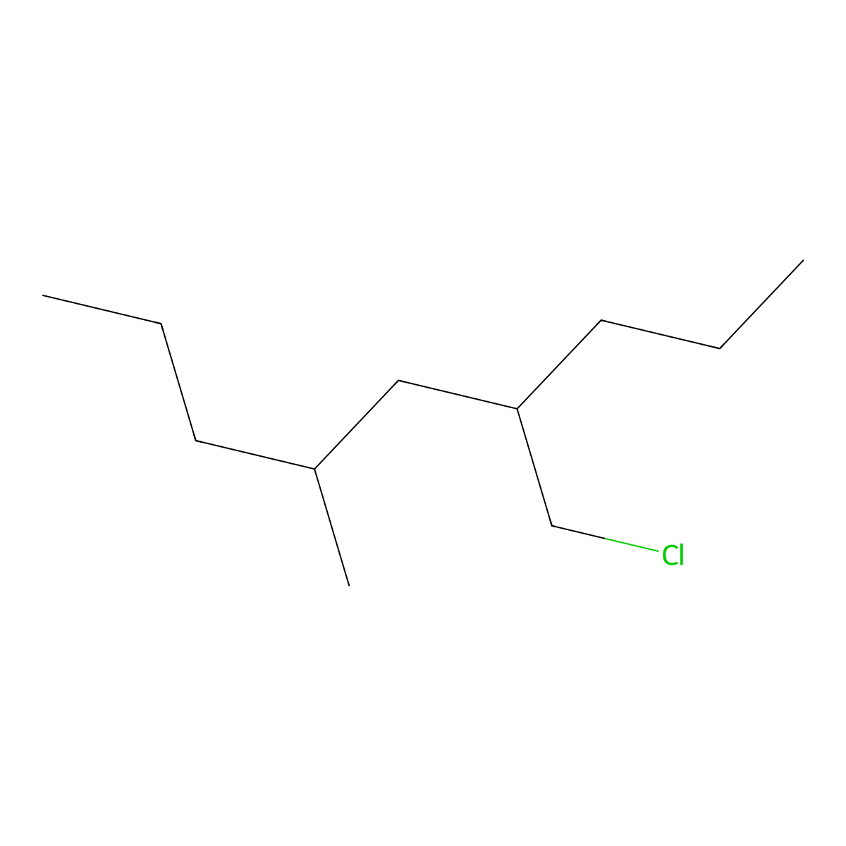 4-(Chloromethyl)-6-methylnonane molecular structure, CAS 1466613-15-9
