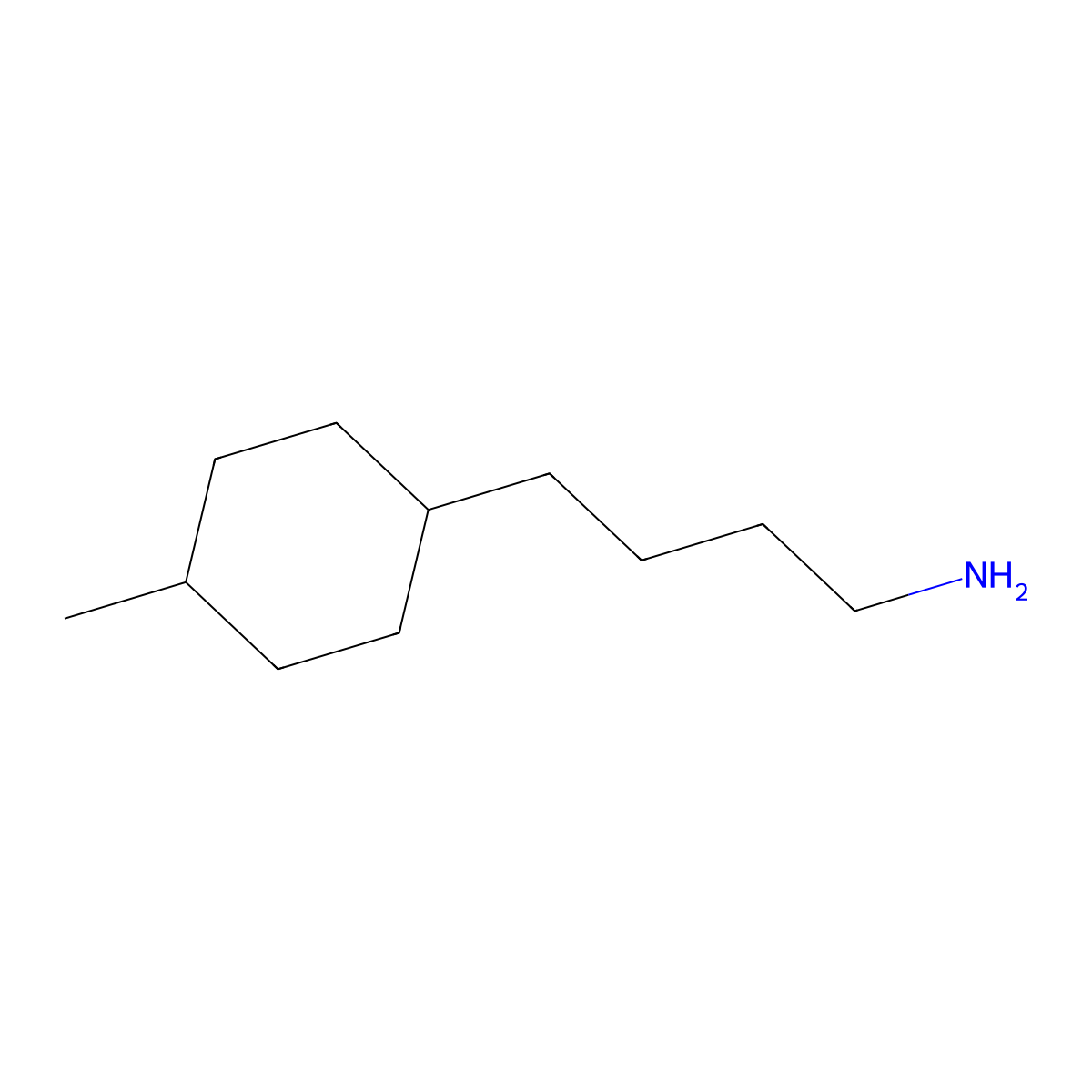 4-(4-Methylcyclohexyl)butan-1-amine molecular structure, CAS 1466848-12-3