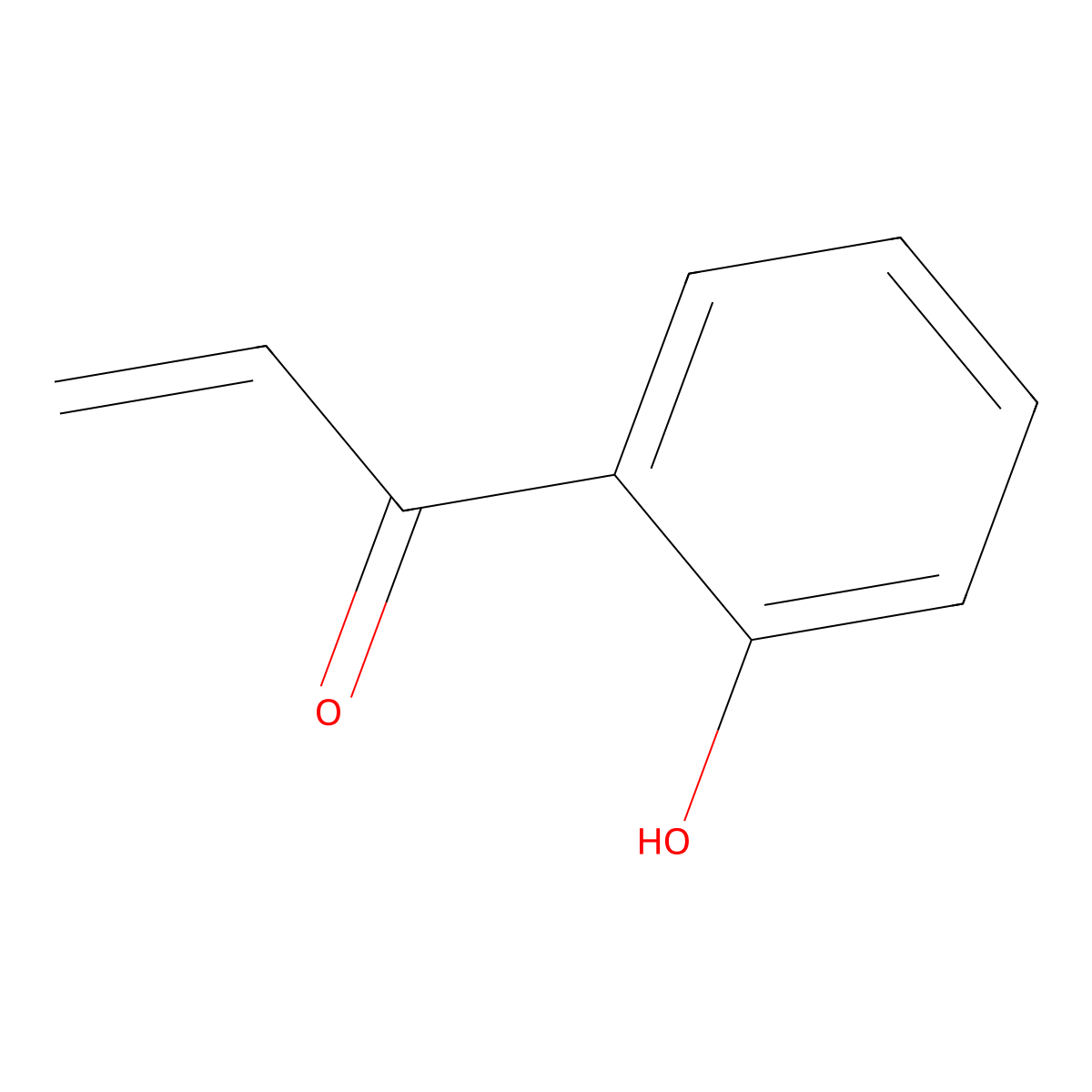 1-(2-Hydroxyphenyl)prop-2-en-1-one molecular structure, CAS 1467-39-6