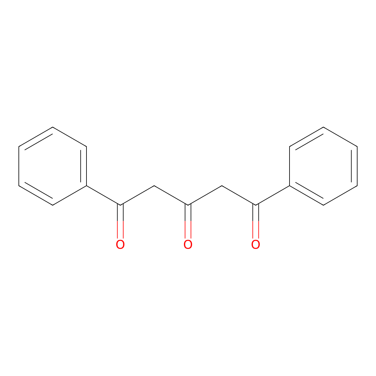 1,5-Diphenylpentane-1,3,5-trione molecular structure, CAS 1467-40-9