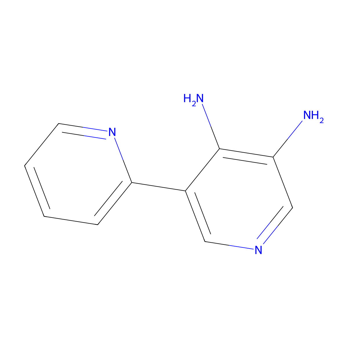 [2,3'-Bipyridine]-4',5'-diamine molecular structure, CAS 1467082-01-4