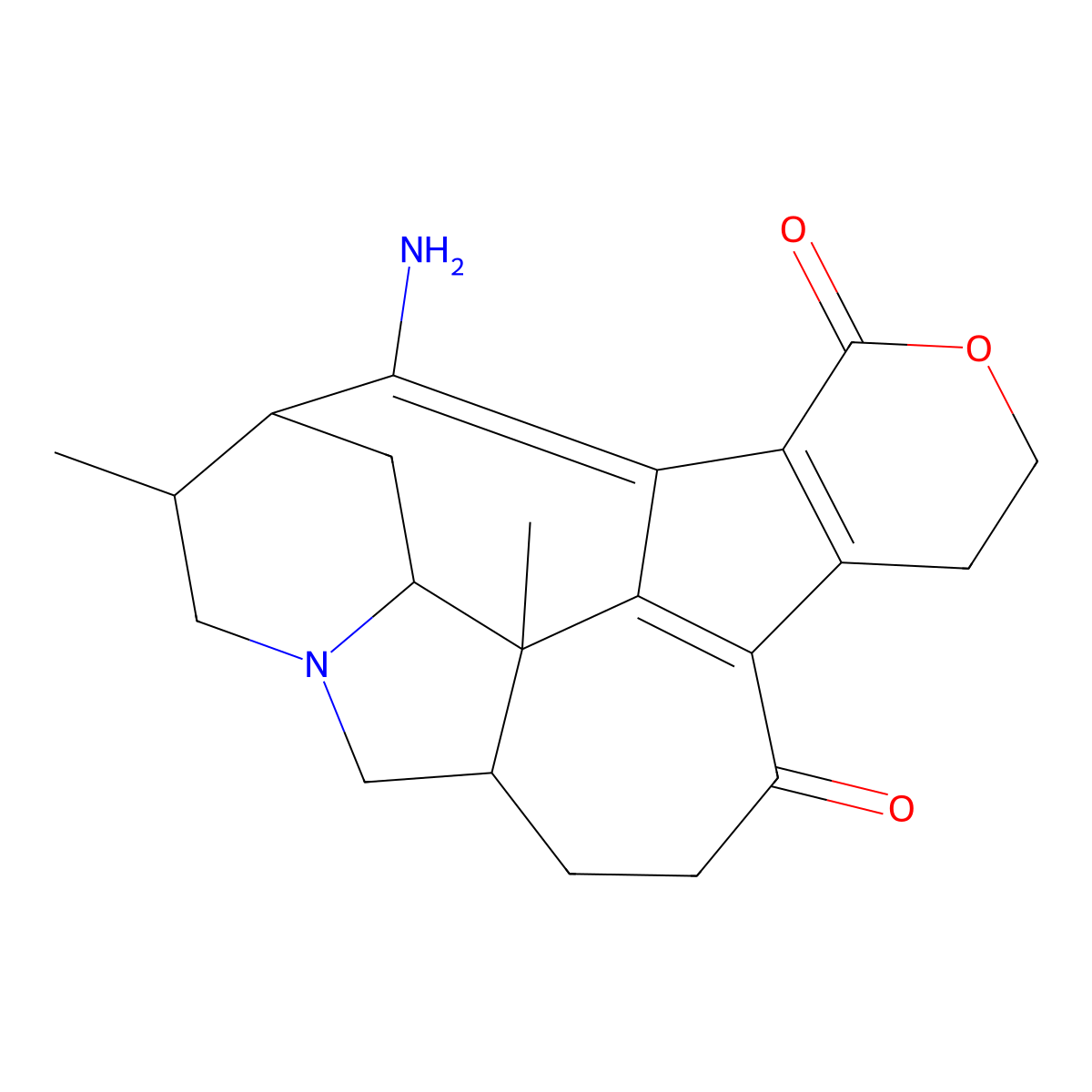 Daphnicyclidin I molecular structure, CAS 1467083-10-8
