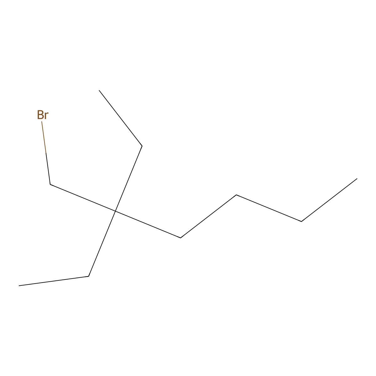 3-(Bromomethyl)-3-ethylheptane molecular structure, CAS 1467211-10-4