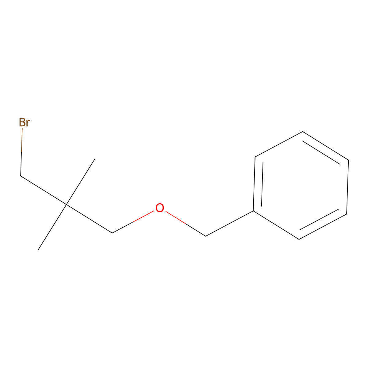 [(3-Bromo-2,2-dimethylpropoxy)methyl]benzene molecular structure, CAS 1467231-68-0