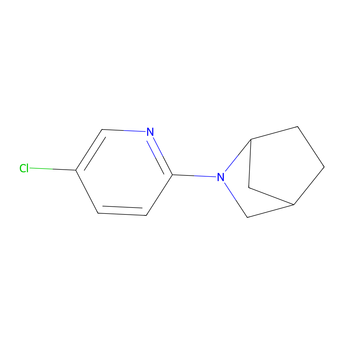 2-(5-Chloropyridin-2-yl)-2-azabicyclo[2.2.1]heptane molecular structure, CAS 1467268-86-5