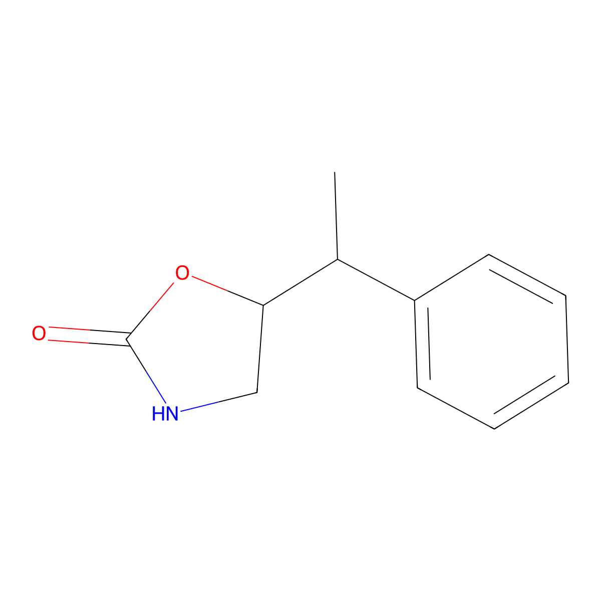 5-(1-Phenylethyl)oxazolidin-2-one molecular structure, CAS 1467340-02-8