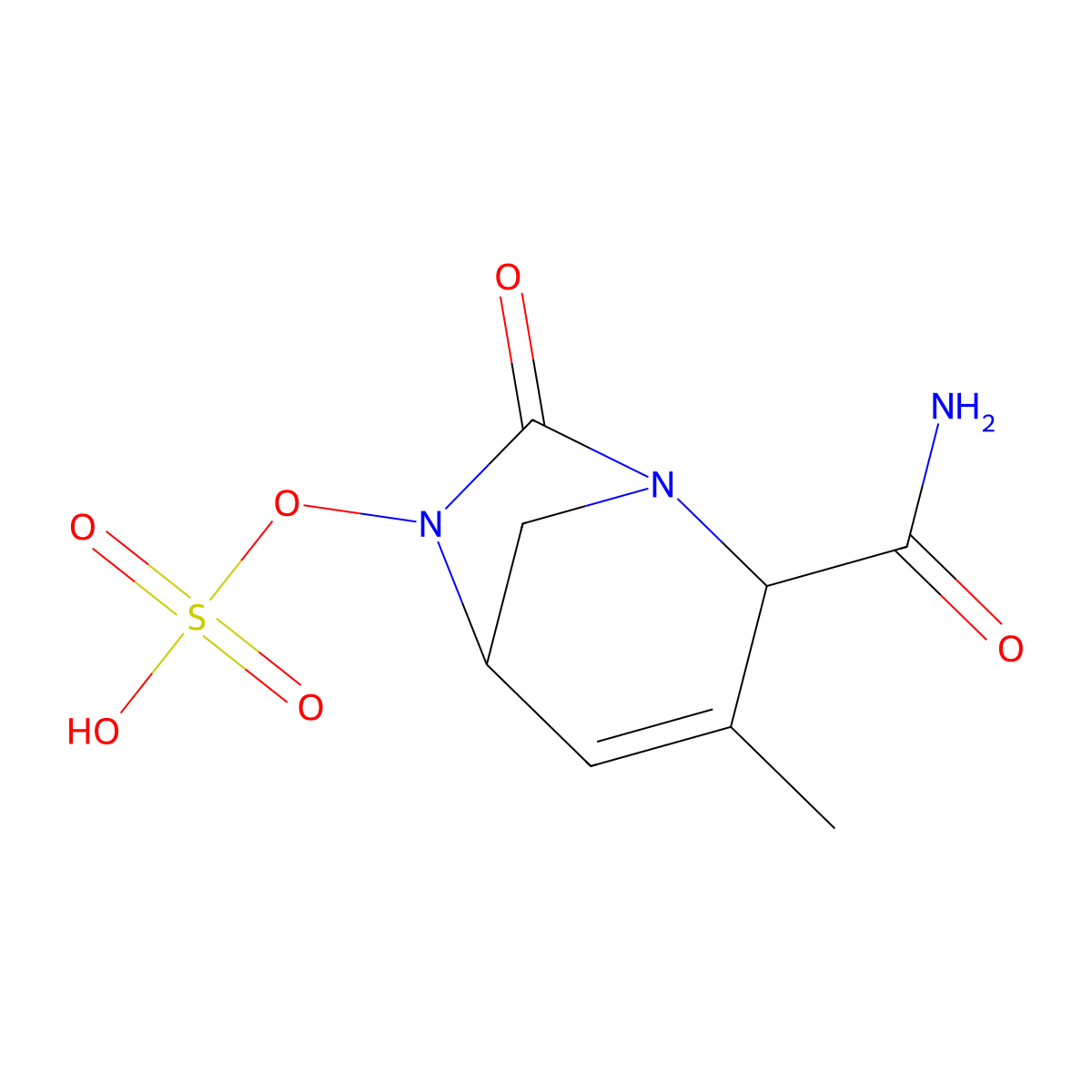 Durlobactam molecular structure, CAS 1467829-71-5