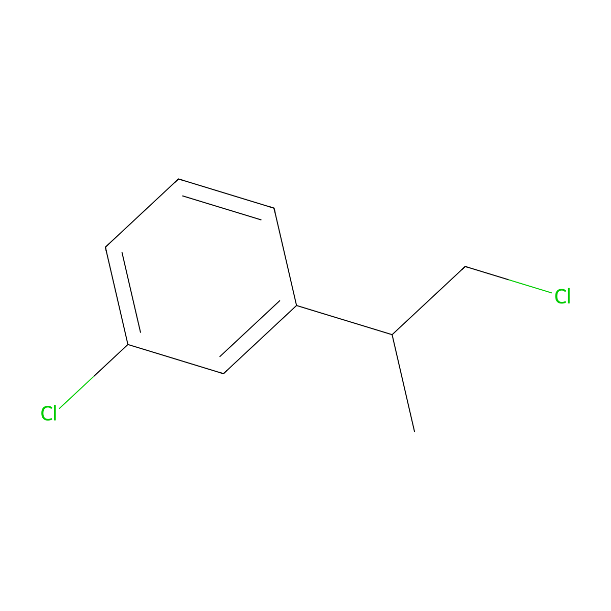 1-Chloro-3-(1-chloropropan-2-yl)benzene molecular structure, CAS 1467831-50-0