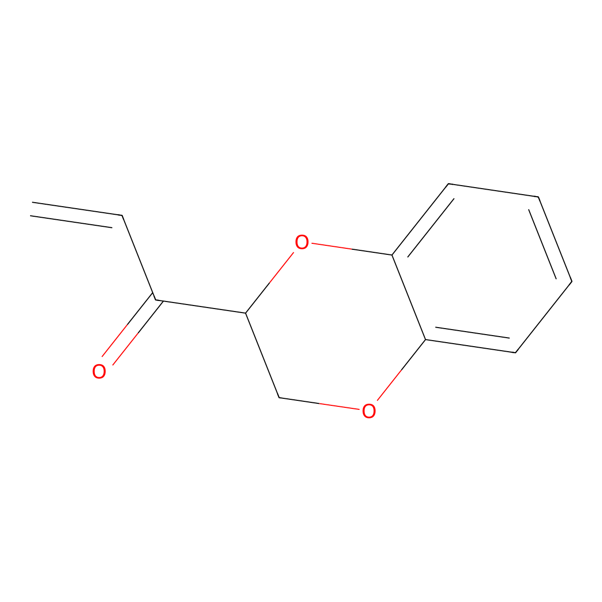 1-(2,3-Dihydrobenzo[b][1,4]dioxin-2-yl)prop-2-en-1-one molecular structure, CAS 1467860-07-6
