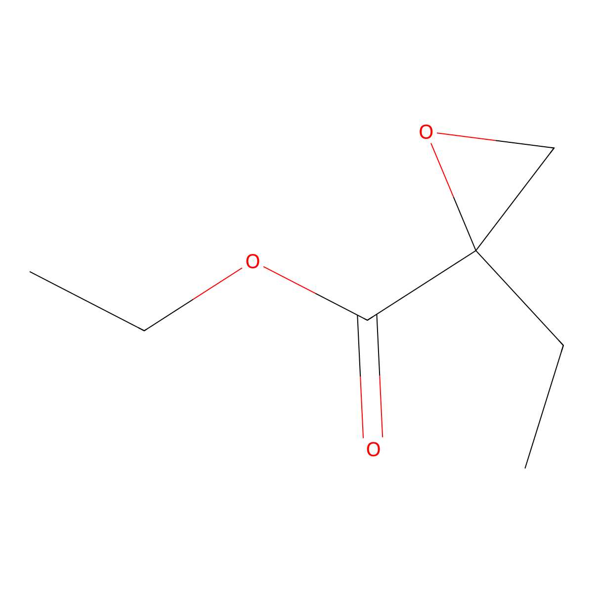 Oxiranecarboxylic acid, 2-ethyl-, ethyl ester (9CI) molecular structure, CAS 146797-45-7