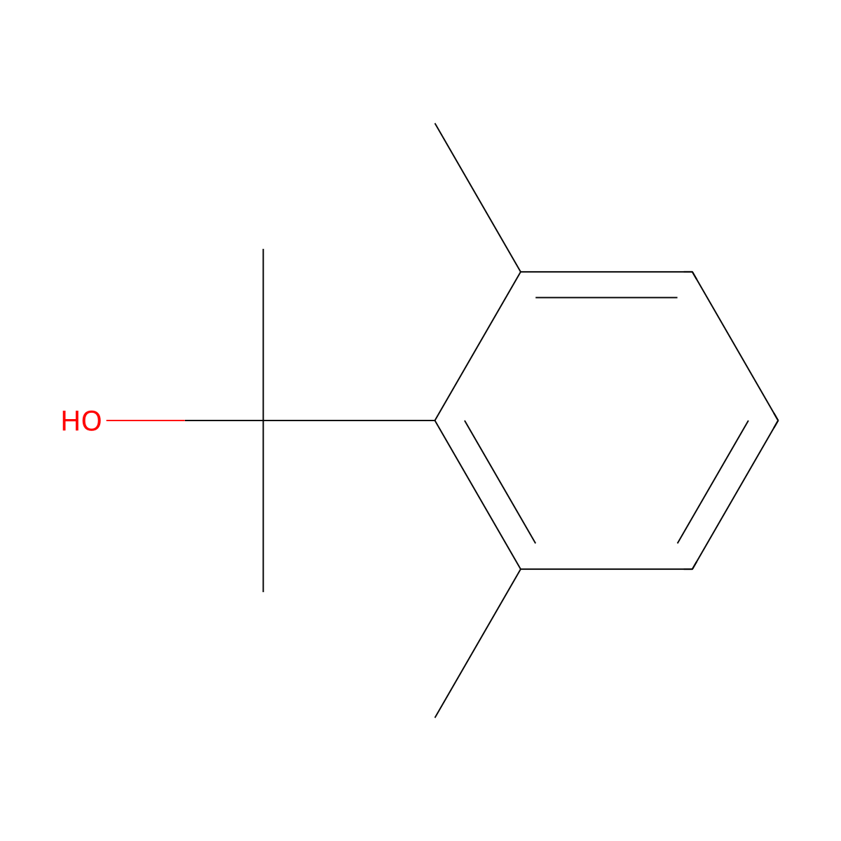 2-(2,6-Dimethylphenyl)propan-2-ol molecular structure, CAS 146819-65-0