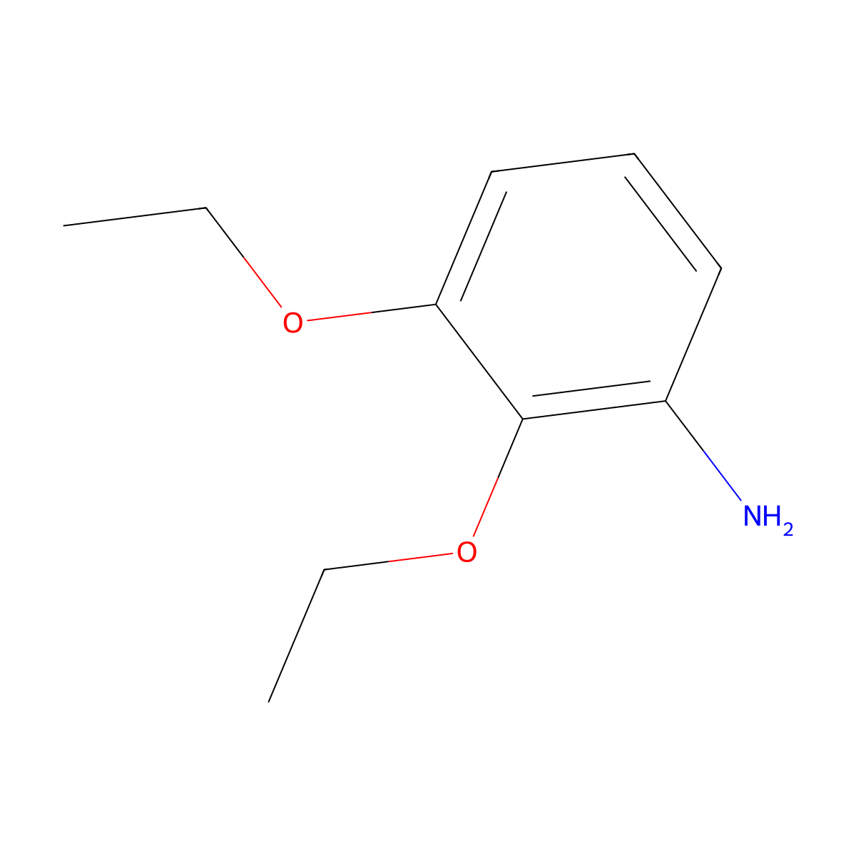 2,3-Diethoxyaniline molecular structure, CAS 1468447-28-0