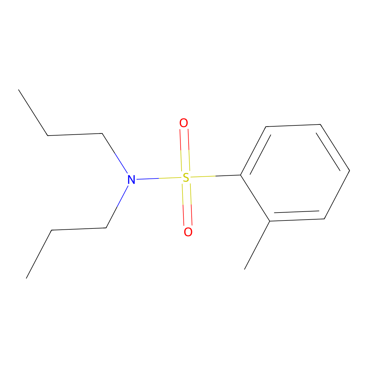 2-methyl-N,N-dipropylbenzenesulfonamide molecular structure, CAS 1468708-66-8