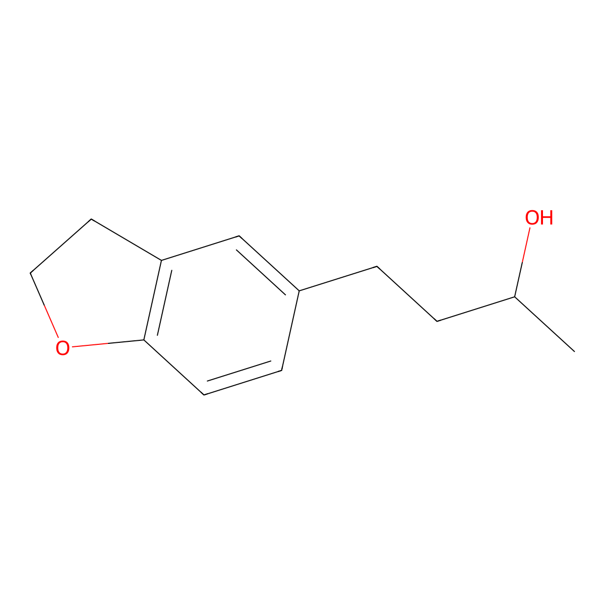 4-(2,3-Dihydrobenzofuran-5-yl)butan-2-ol molecular structure, CAS 1468710-55-5